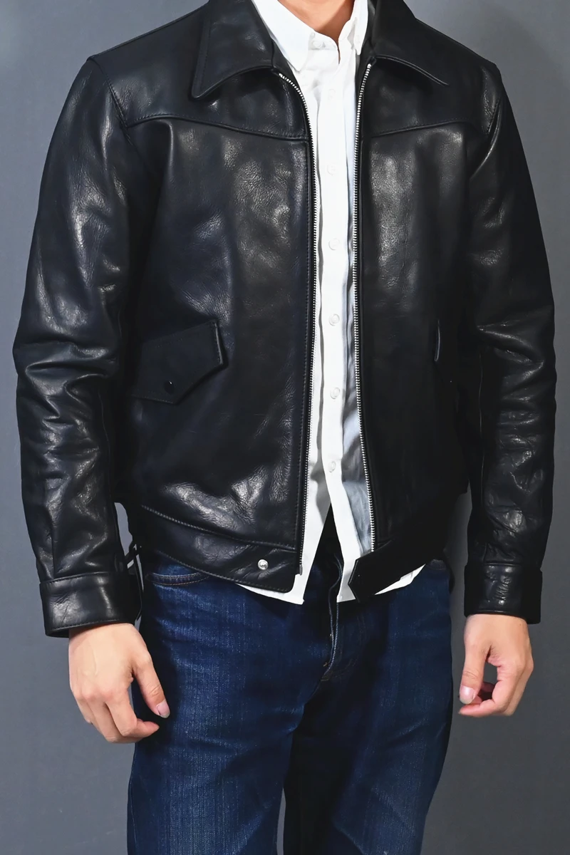 

JCHB 2021 100% Genuine Leather Jacket Men Vintage Cowhide Coat Short Mens Jackets and Coats Spring Autumn Ropa Hombre Pph2564