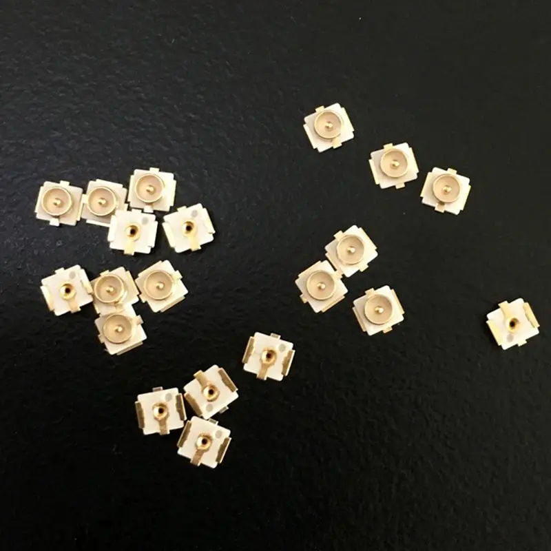 10 шт. IPX U.FL РЧ коаксиальный разъем SMD SMT крепление на печатную плату пайкой гнездо |