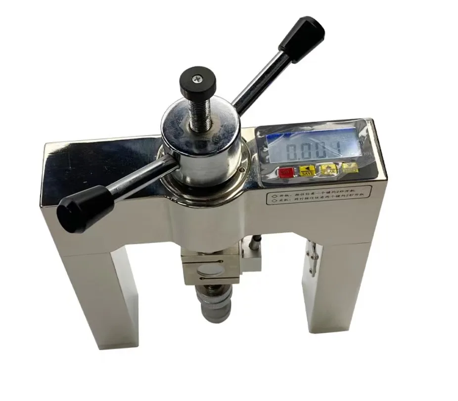 

Portable tester for testing the bonding strength of concrete tiles