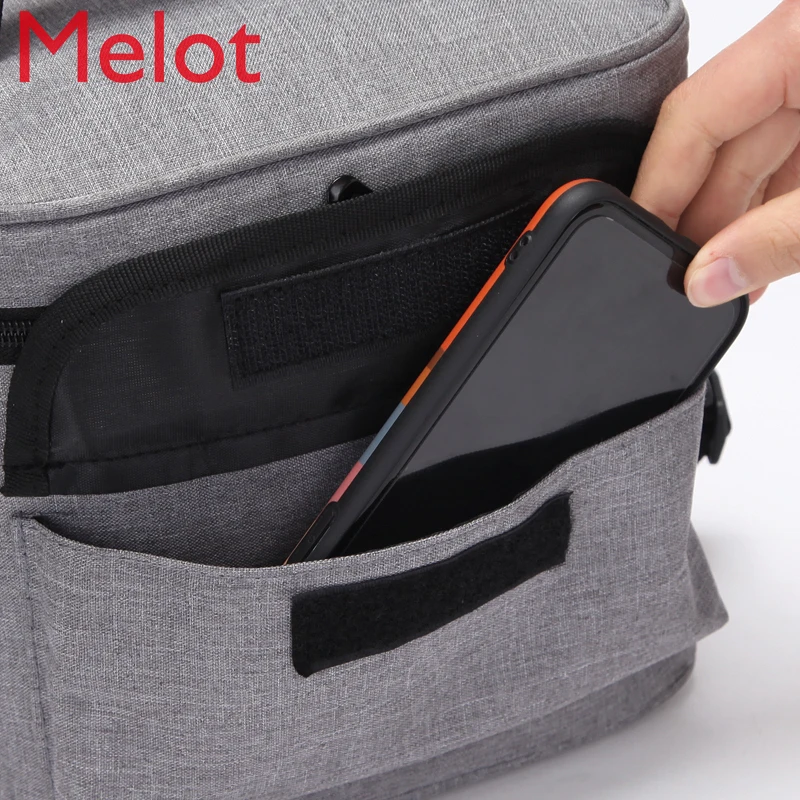 

High-End Crossbody Large Capacity Thickened Aluminum Film Portable Insulated Bag Vehicle-Mounted Cooler Bag Lunch Box Bag