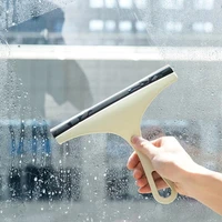 bathroom mirror cleaner with silicone blade holder hook kitchen cleaner car glass shower squeegee window glass wiper scraper