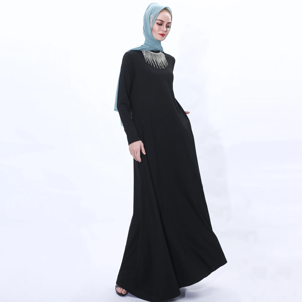 Кафтан ИД Мубарак абайя Дубай Турция мусульманский хиджаб платье Caftan