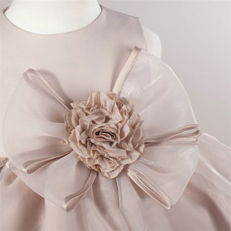 Милое платье для маленьких девочек дня рождения свадебное принцессы
