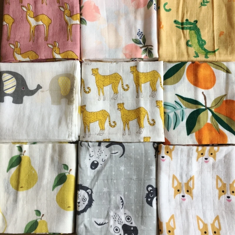 New Baby Blanket Newborn Soft bamboo fiber Baby Blankets Muslin Swaddle Wrap Feeding Burp Cloth Towel Scarf Baby Stuff
