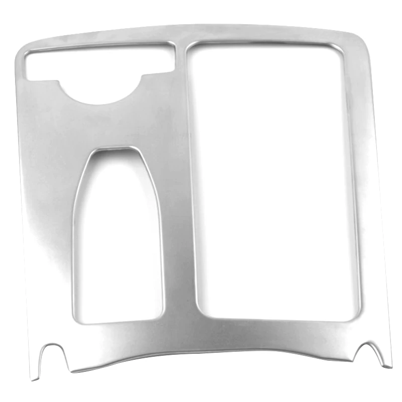 Стайлинг автомобиля интерьер наклейка из нержавеющей стали держатель стакана