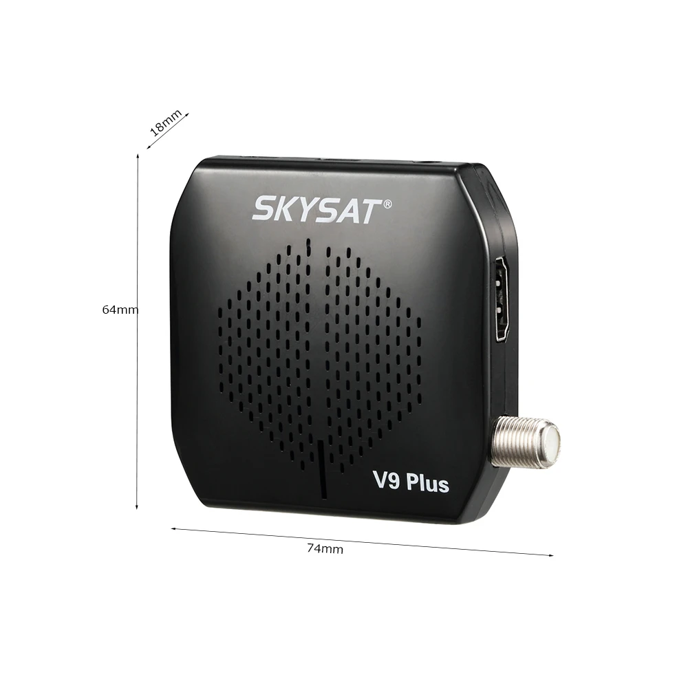 [3 шт.] спутниковый приемник SKYSAT V9 Plus поддержка DVB S2 CS Powervu Biss USB PVR HD|Спутниковое ТВ| |