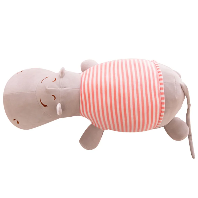 Милая бегемотик плюшевая игрушка кукла подарок на день рождения детская подушка