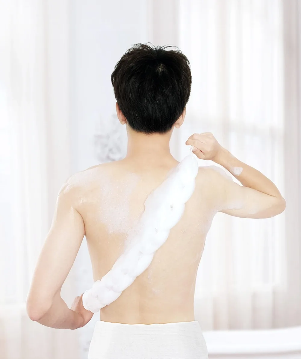 Высокое Качество Xiaomi Mijia Youpin Мочалка для ванны белая богатая вспенивающейся мягкой текстурой легко чистить продукты для ванной