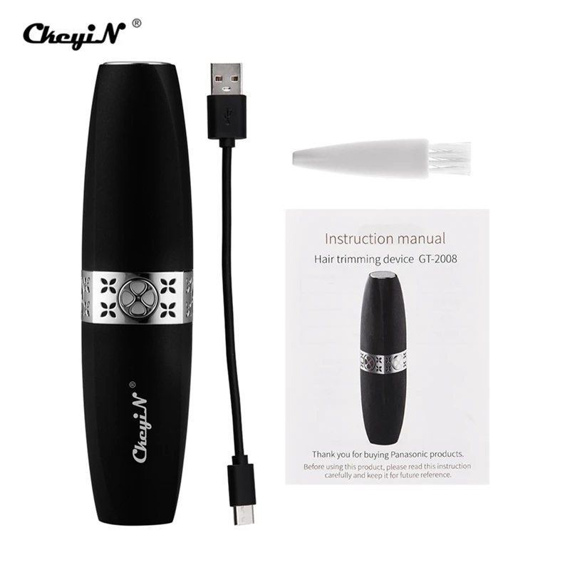 

CkeyiN Portable Lipstick Hair Remover Female Mini Electric Epilator Women Body Face Shaving Shaver Painless Eye Brow Razor