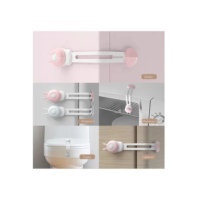 3PCS Children Cartoon Password Multi-function Safety Lock Baby Drawer Door Cabinet Limiter | Мать и ребенок
