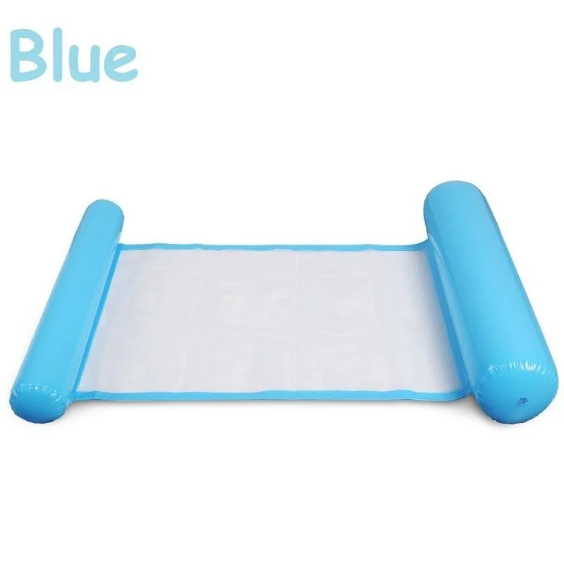 

Outdoor Floating Water hammock recliner Foldable inflatable pool float swimming Mattress sea chair Pool bed floating water pad