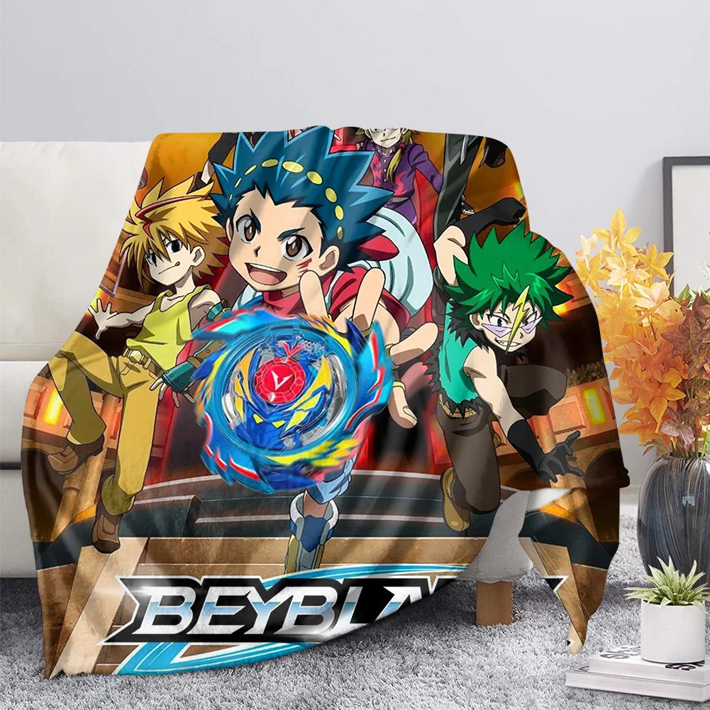 

Upestory Cartoon Anime Beyblade Burst Print Sherpa Blanket for Bedroom Sofa Kids Boys Men Fleece Throw Blanket Warm Quilts Soft