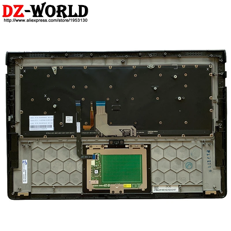 Чехол для планшета с английской клавиатурой подсветкой тачпад Для Lenovo Ideapad Yoga