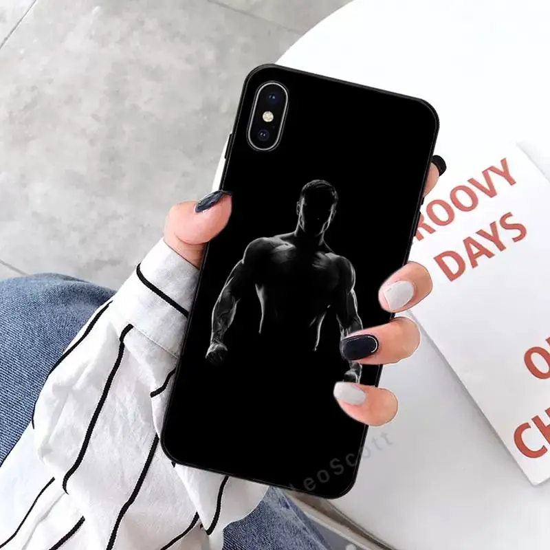 

Bodybuilding Gym Fitness Phone Case for iPhone 11 12 mini pro XS MAX 8 7 6 6S Plus X 5S SE 2020 XR