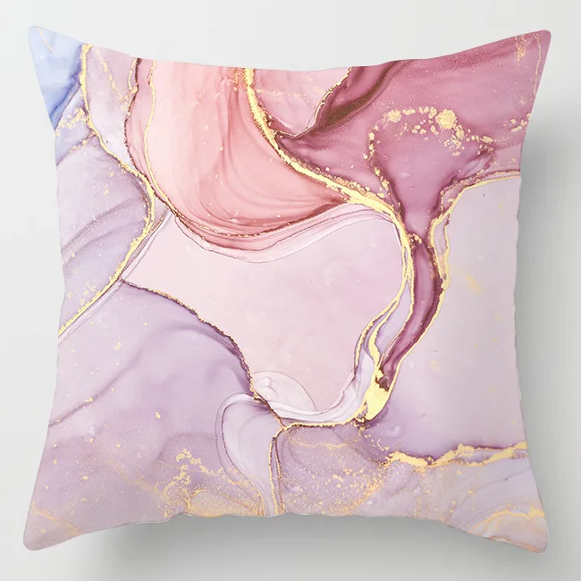 

Pink Feather Pillowcase Decorative Sofa Cushion Case Bed Pillow Cover Home Decor Car Cushion Cover Cute Pillow Case Peach Skin