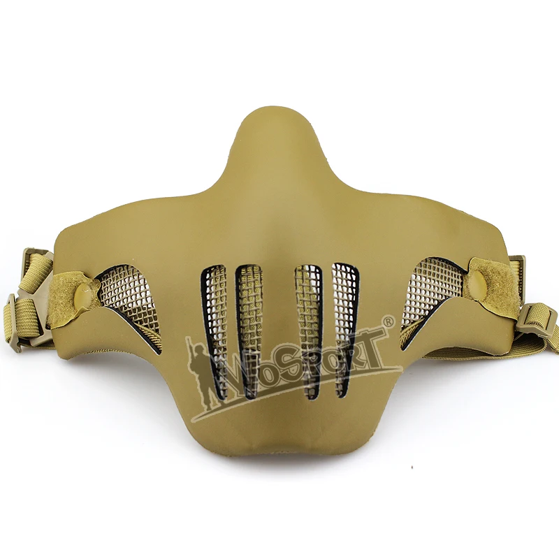 Маска сетчатая для страйкбола пейнтбола воздухопроницаемая V1 | Спорт и