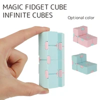 children adult decompression toy infinity cube magic cube flip cubic puzzle stress relieve autism hand game four corner maze toy