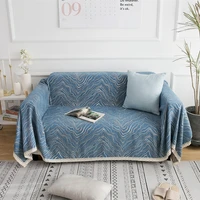 sofa throw blanket thicken chenille blanket throws on sofa cover bed plane travel soft round towel nap blankets