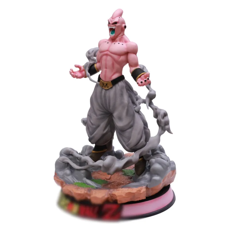 [Забавные] ремесла 46 см Dragon Ball Majin Buu Боевая версия Фигурка Статуя ПВХ игрушка Супер Saiyan Сон Гоку Коллекция Модель детский подарок