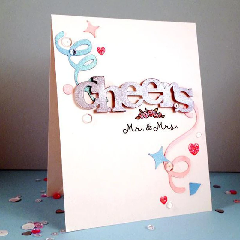 Штампы для изготовления открыток штампы скрапбукинга металлические пресс-формы