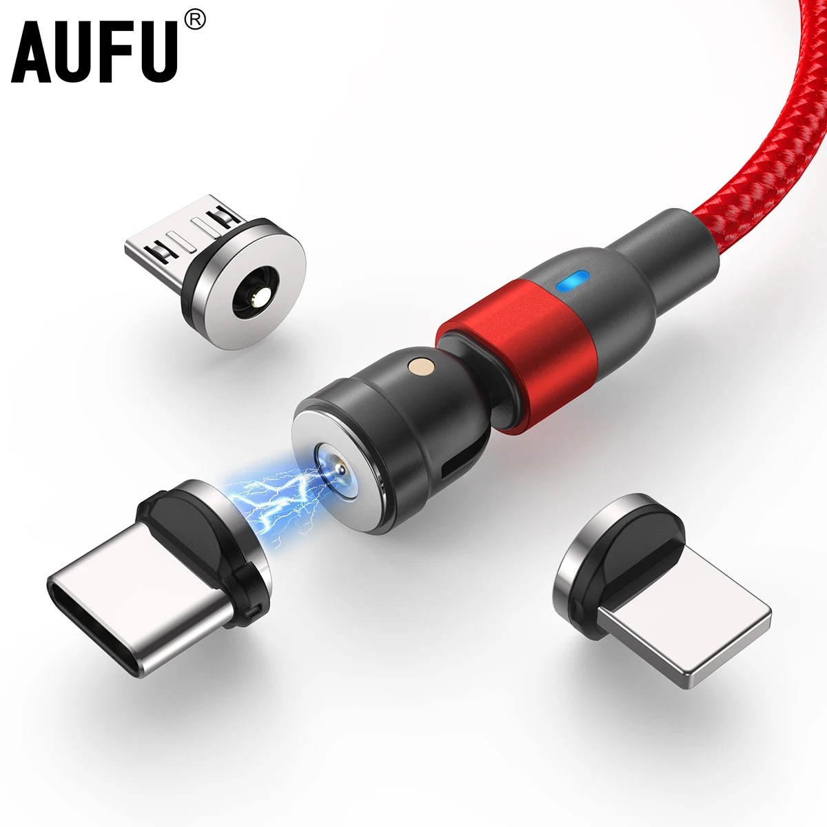 

AUFU чехол для телефона с магнитным зарядным устройством Магнит Usb C кабель для зарядки для iPhone 11 Тип C мобильный телефон кабель для huawei p30 pro redmi note