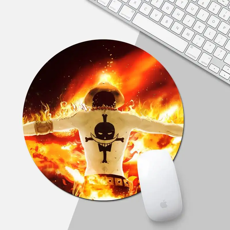 

One Piece Luffy Zoro Ace Laptop Computer Mousepad Mouse pad Desk Protect Game Officework Mat Non-slip Laptop Cushion mousepad