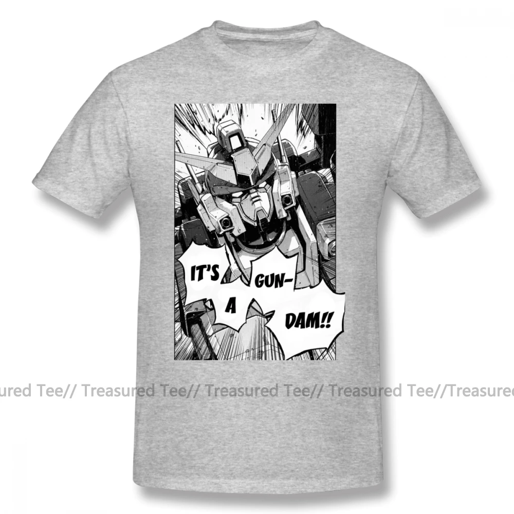 Бесконечные войны футболка воина гундама крыло манга Heavyarms Рубашка с короткими