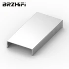 Оптовая продажа, индивидуальный экструзионный профиль из алюминиевого сплава BRZHIFI 6061 для промышленного электронного оборудования, усилитель мощности аудио