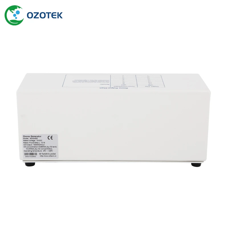 Gerador de ozónio terapia medica mog003 12vdc 5-99ug/ml com regulador oxigênio frete Gratis | Бытовая техника