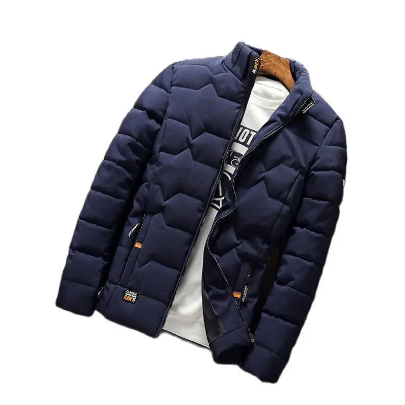 Мужская зимняя куртка новая осенняя модная мужская повседневная приталенная