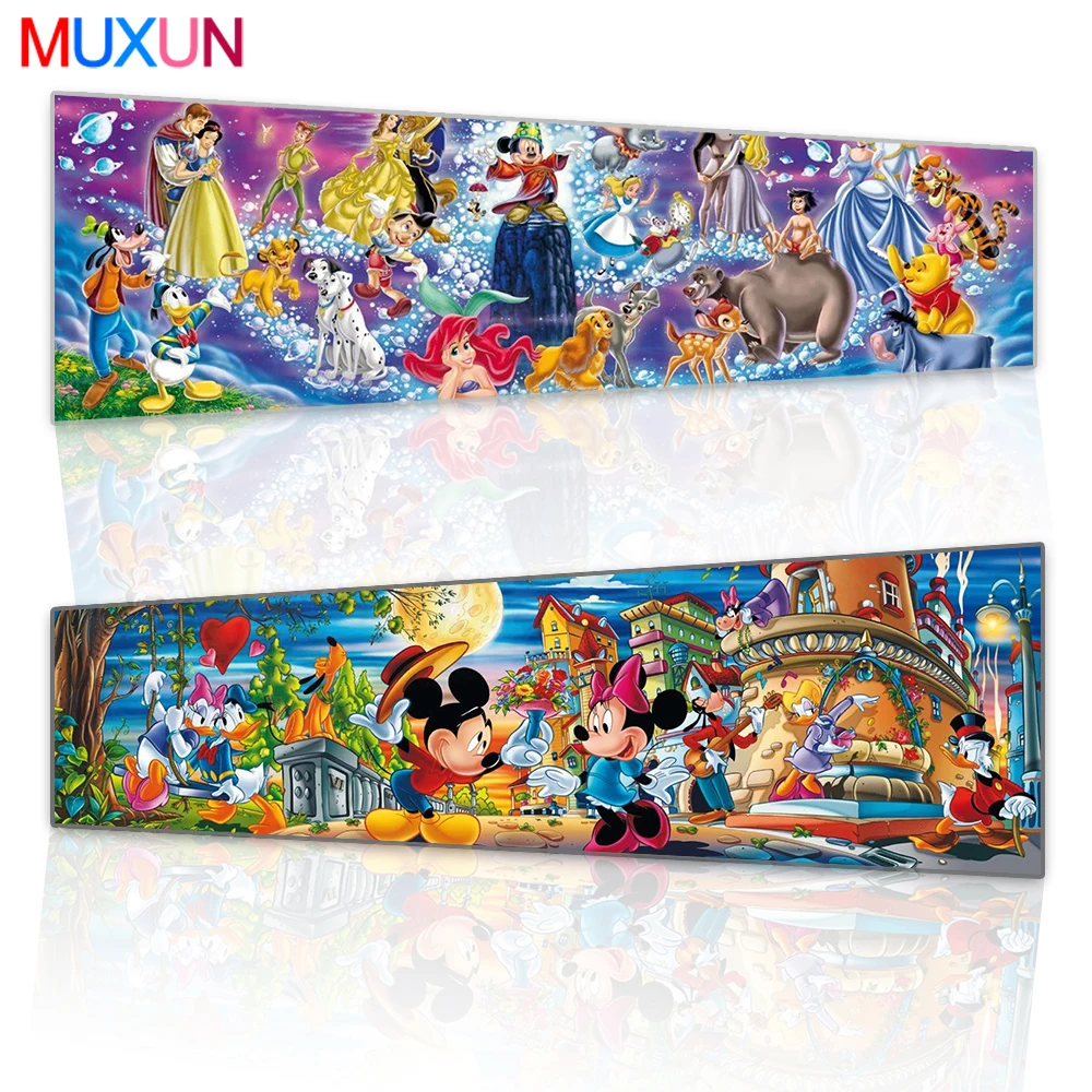 Алмазная картина Muxun с мультяшной мышкой круглая вышивка в виде мультфильма