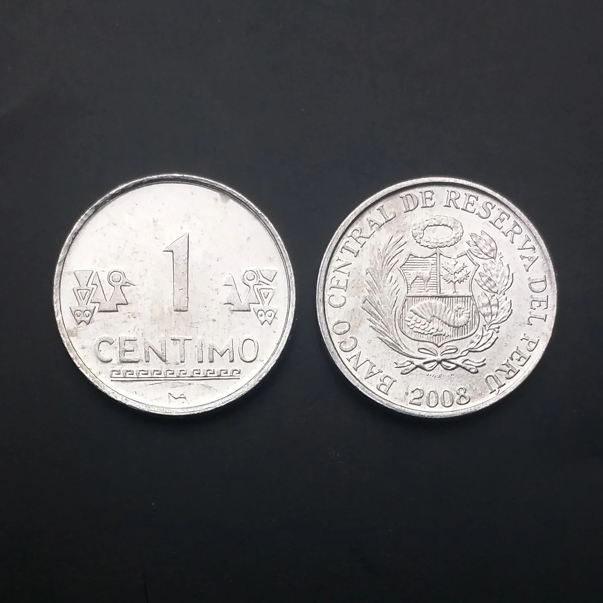 Перу 1 цент алюминиевая монета 2008 100% реальные оригинальные коллекционные монеты
