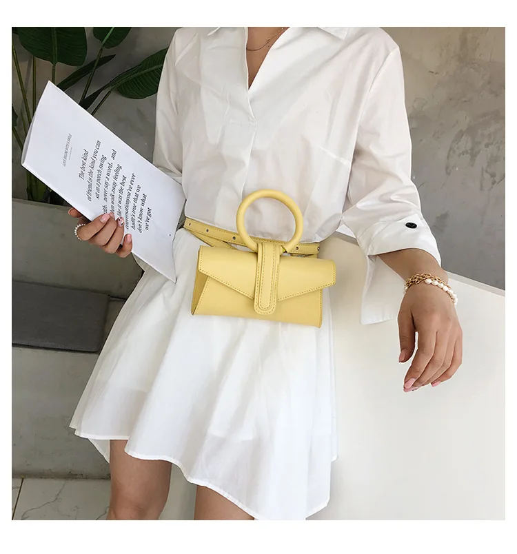 Fluorescent Color Envelope Bag For Ladies Retro High Quality Pu Leather Handbags Female Wome Elegant Korean Style Crossbody Bags
