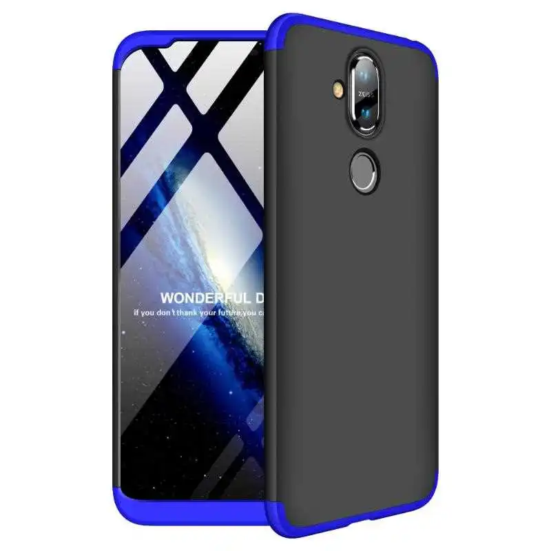 KatyChoi 360 полная защита армированный чехол для Nokia 8 1 6 7 Plus телефона|Бамперы| |