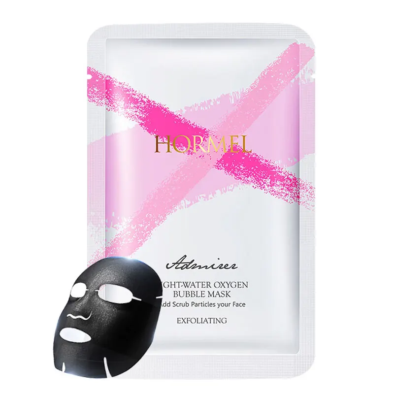 Bubble mask HEMEIEL Детокс кислородный пузырьковый лист маска корейская косметика увлажняющая бамбуковая угольная черная маска для лица отбеливающая уход за кожей лица - Цвет: Bubble mask