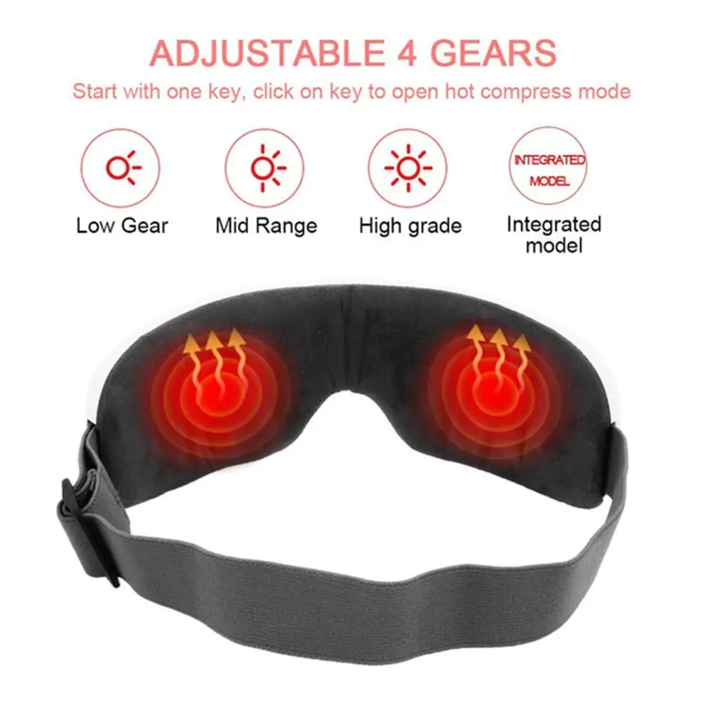 

Multi-function Eye Protector 4D Smart Airbag Vibration Eye Eye Fatigue Muscle And Circles Dark Instrumen Massager Care Reli Y0I9