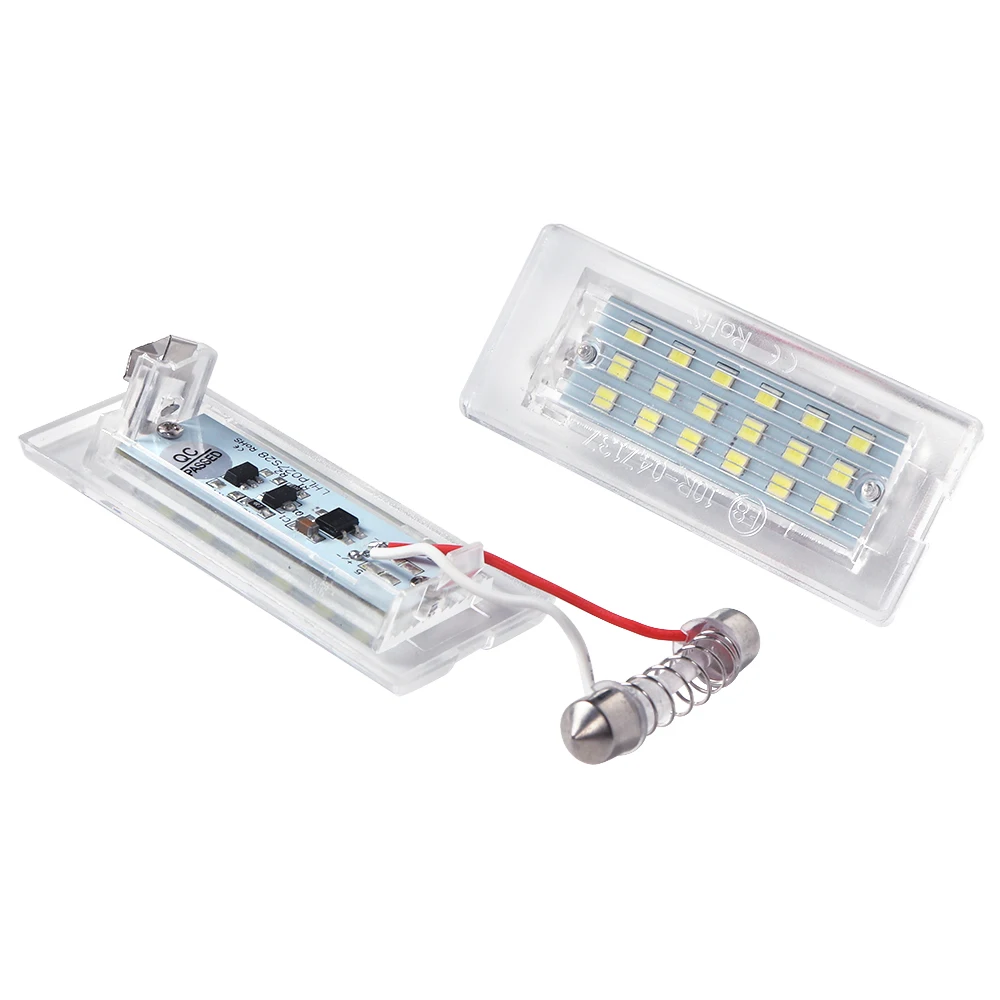 

2X For BMW X5 E53 1999 2000 2001 2002 2003 2004 2005 2006 X3 E83 2003 2004 2005 - 2010 LED Car License Plate Light Accessories