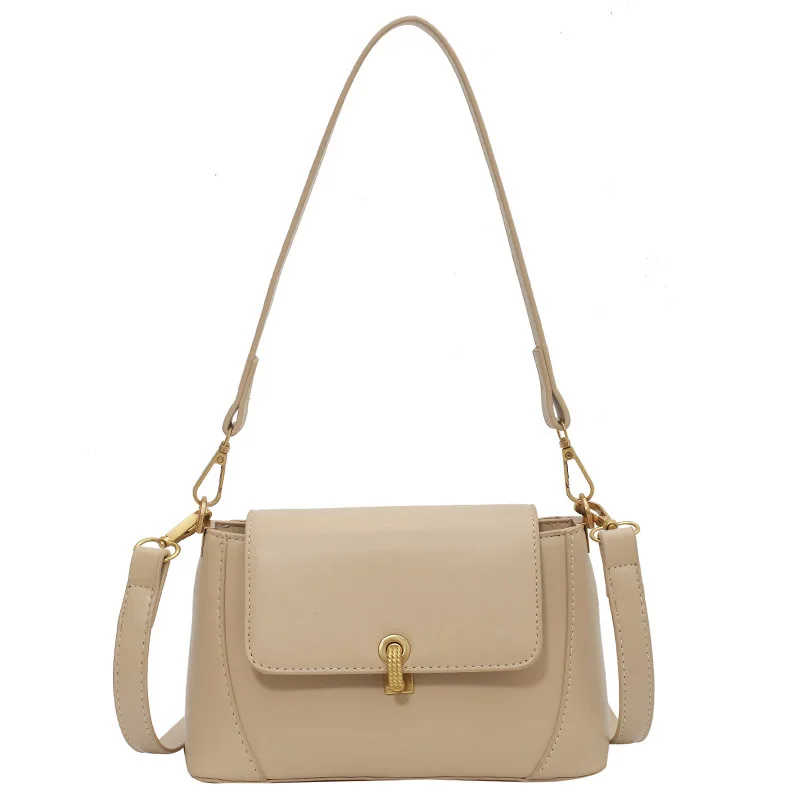 

Summer New All-match Small Bag Female 2021 Korean Fashion Sweet Lady Shoulder Bag Ladies Simple Casual Messenger Baguette Bag