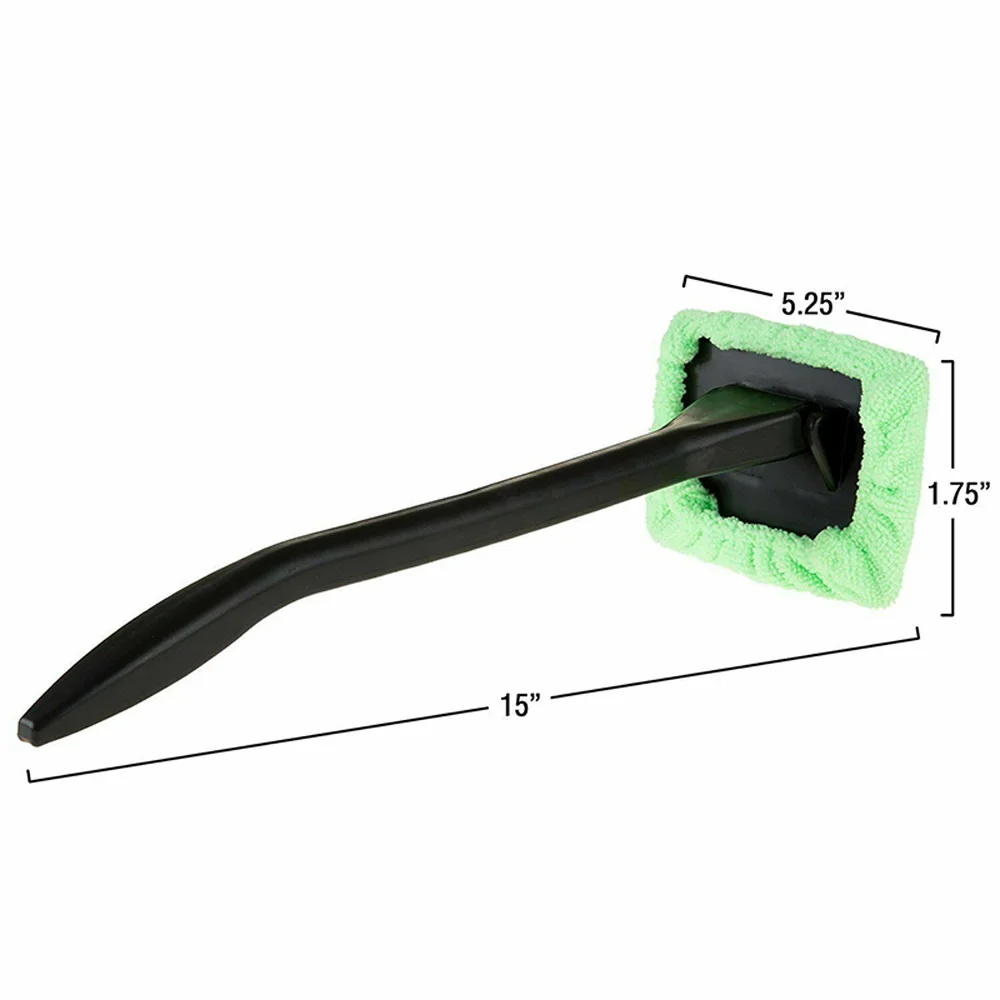

Car Windshield Brush Car Window Cleaning Tool Microfiber Clean Brush with Ergonomic Handles, Portable Car Cleaning Accessories
