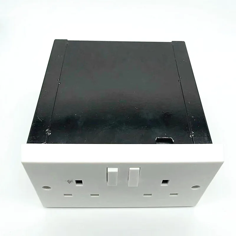 

Imitation Double UK Plug Socket Wall Security Secret Hidden Stash Box Covert Diversion Safe