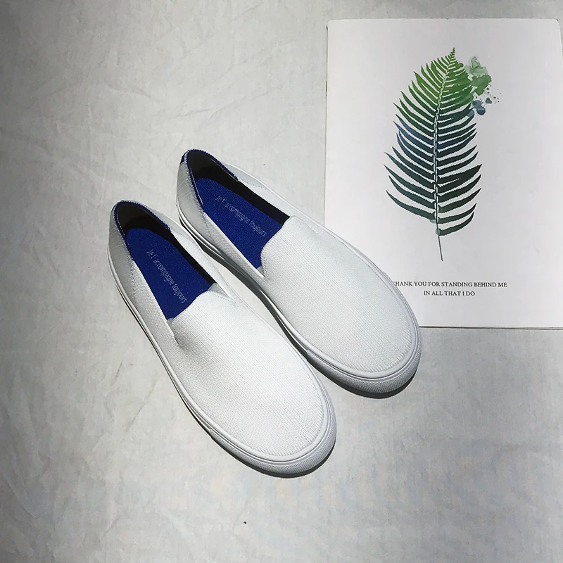 Туфли Lefu женские универсальные простые вязаные туфли лодочки повседневная обувь