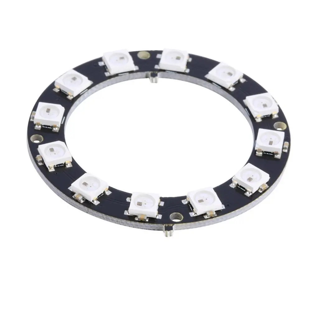 

! 5050 12-Bit RGB LED Ring WS2812 Round Decoration Bulb Perfect For Arduino Promotion