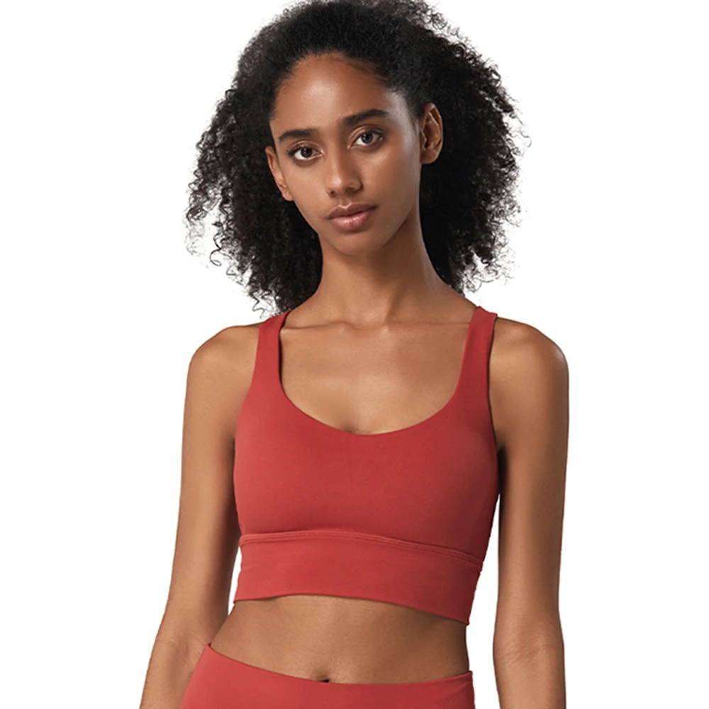 

Спортивный бюстгальтер с эффектом пуш-ап, мягкий, дышащий