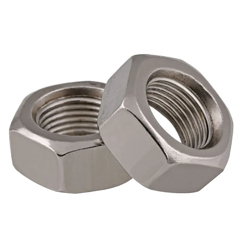 Шестигранные Гайки с тонкой резьбой из нержавеющей стали 304 левая гайка M6 M8 M10 M12 M14
