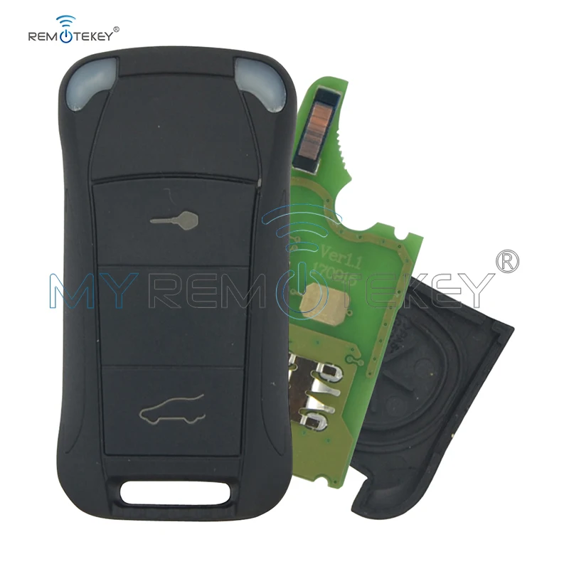 Пульт дистанционного управления Remtekey для автомобиля 2 кнопки 434 МГц Porsche Cayenne 2003 2004