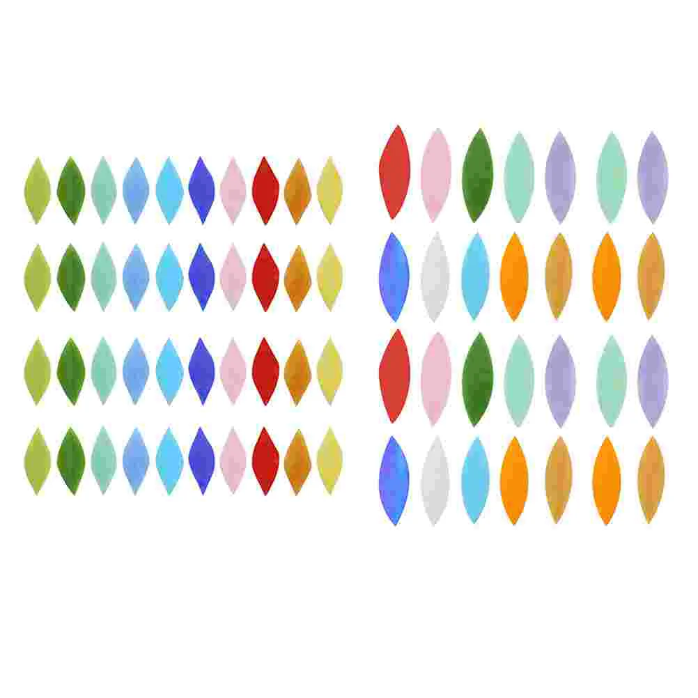 

70pcs Glass Pieces Gift Making DIY Craft Accessories Glass Pieces Decorations