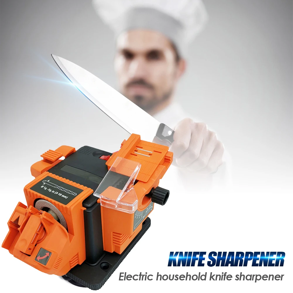 

Multifunction Knife Sharpener Household Strong Toughness Electric Portable Electric Drill Grinding Scissors Chisel
