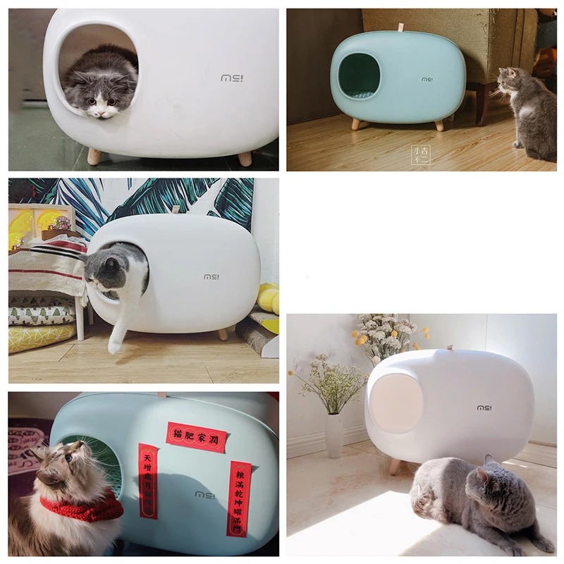 

Cat litter box fully enclosed pet supplies cat toilet drawer large cat litter box cat supplies