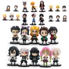 Экшн-модель из ПВХ, фигурка убийцы демонов киметсу но айба, незуко танджиро, кукла, Коллекционная модель, подарок для детей, 5 шт.6 шт.