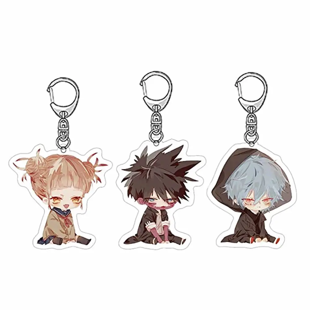 

CosNoble Himiko Toga Keychain Anime My Hero Academia Shigaraki Tomura Pendant